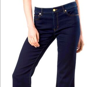 MICHAEL KORS Sz  2 Selma Flare Dark Wash Jeans